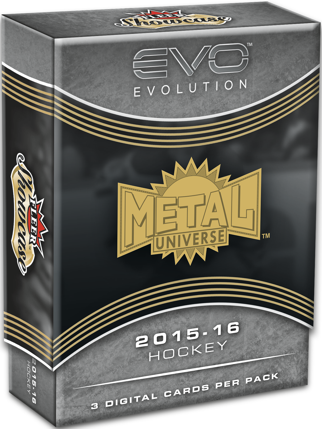 2015-16 Fleer Showcase - Metal Universe